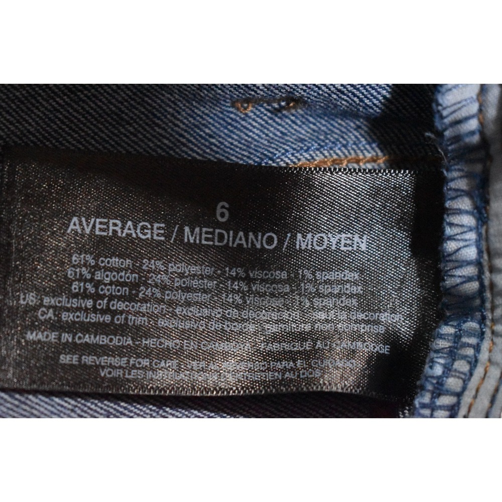 Gloria Vanderbilt 6 Amanda Capris All-Around Slimming Effect Jeans 5-Pocket crop - Picture 13 of 16